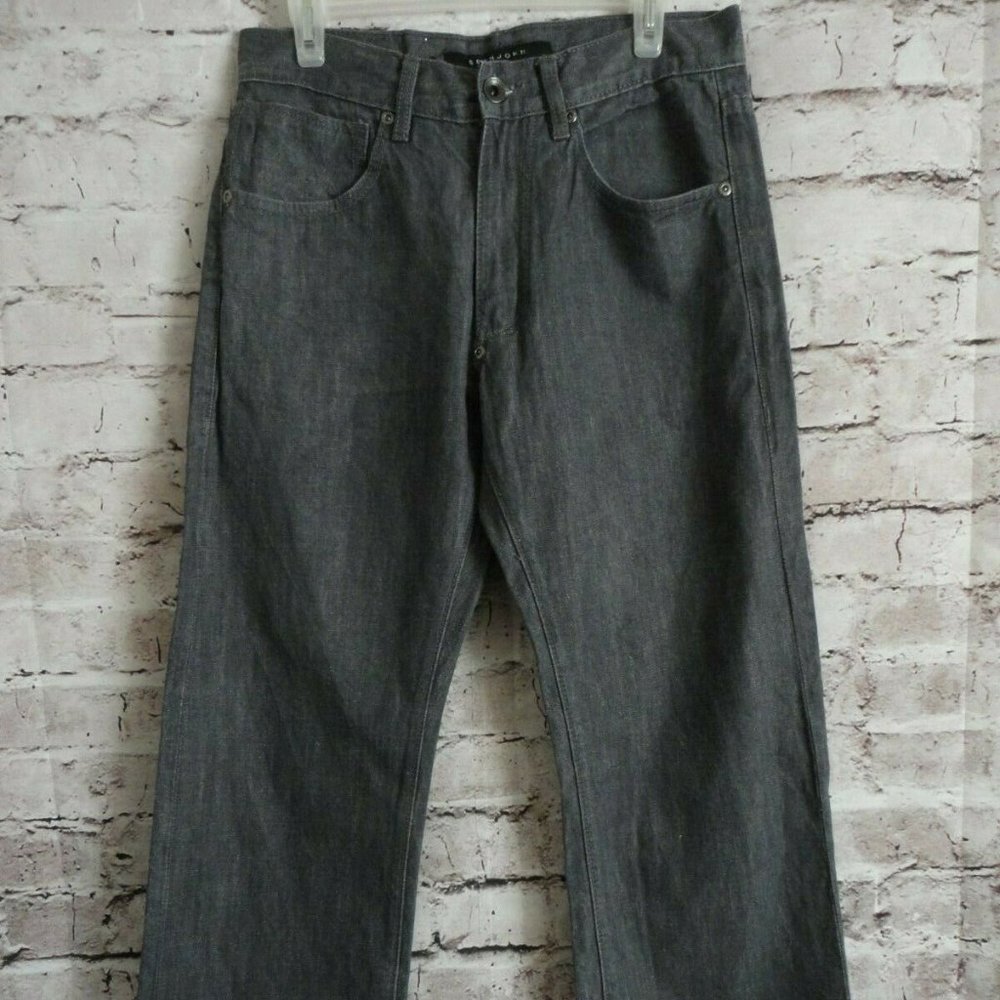 SEAN JOHN GRAY BLACK 30 x 30 HAMILTON RELAXED FIT